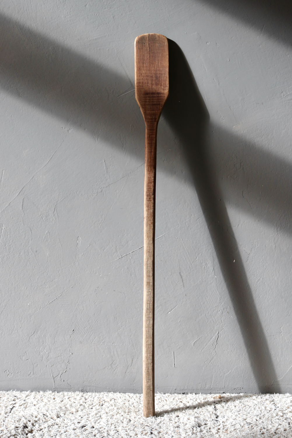 Antique wooden spatula