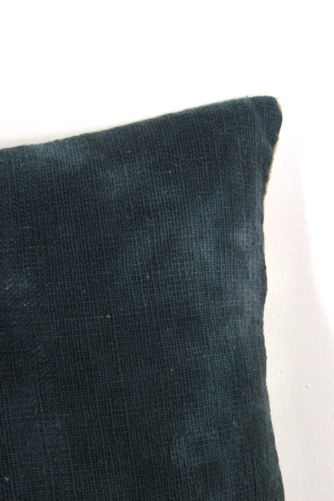 Batikkissen dunkelblau 35x35 Batikkissen dunkelblau 35x35