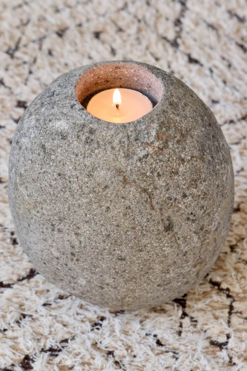 Stone candle holder Stone candle holder