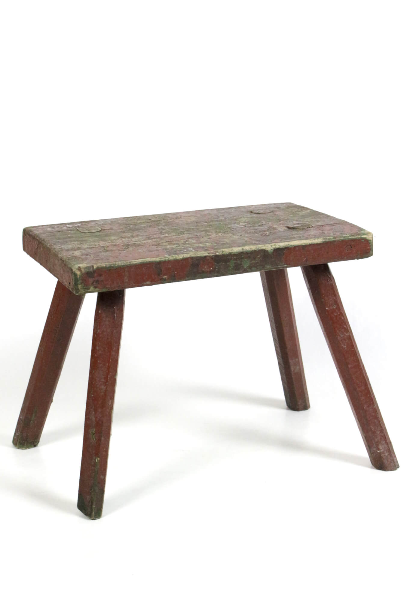 Antiker Hocker rustikal Antiker Hocker rustikal