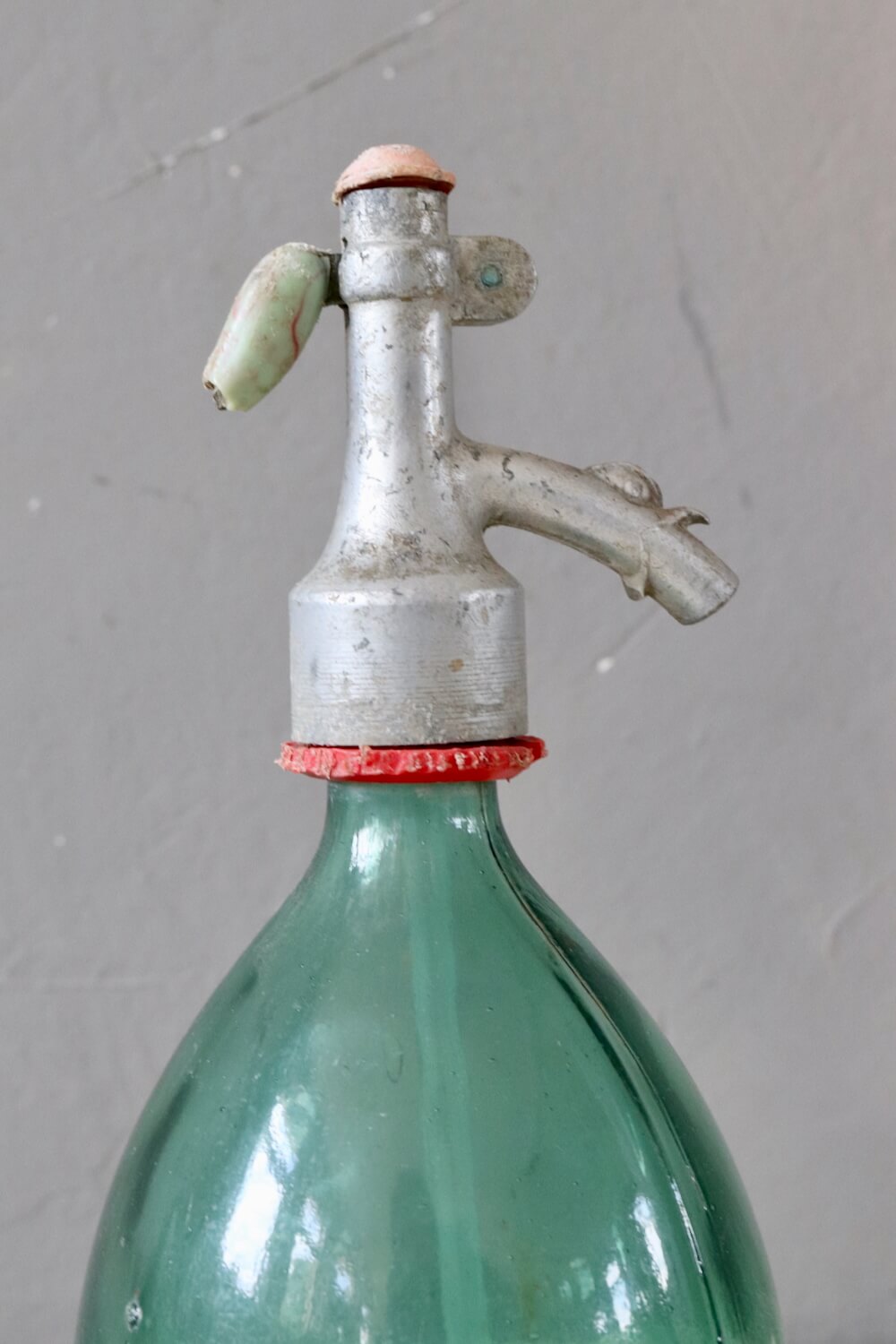 Siphonflasche  grün