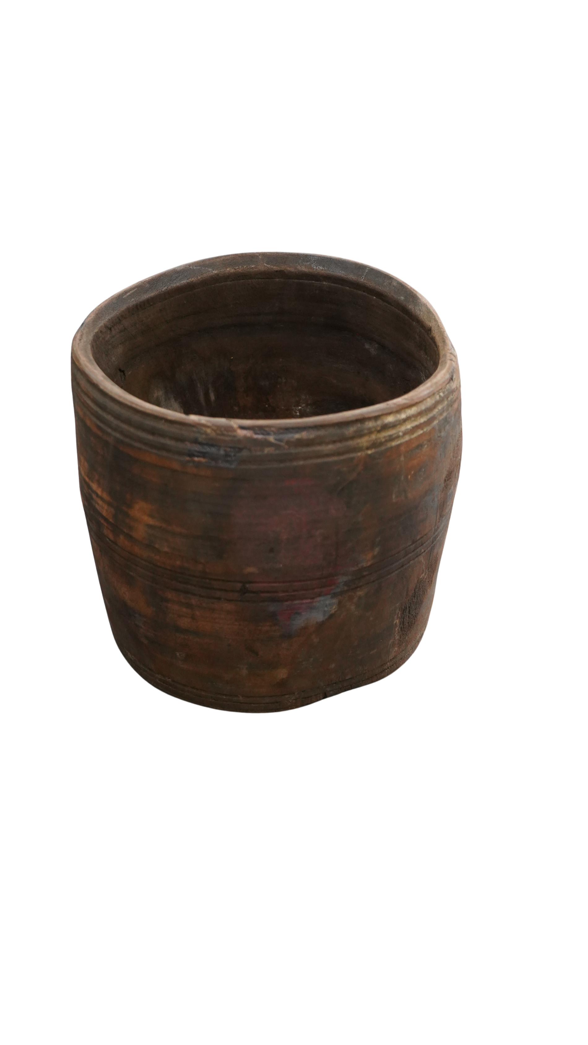 Holzpott - Nepal Holztopf