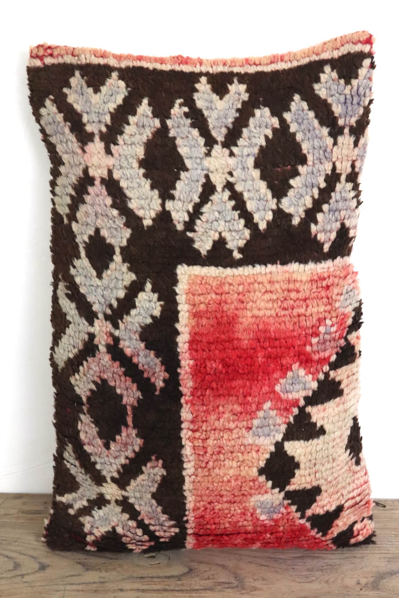 Vintage carpet cushion Morocco 60x40 