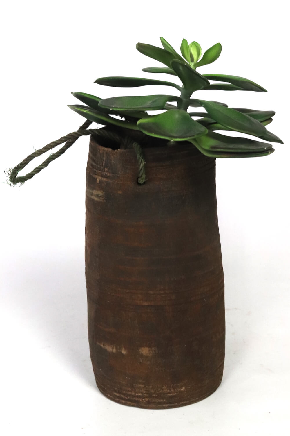 Antique wooden water bucket 