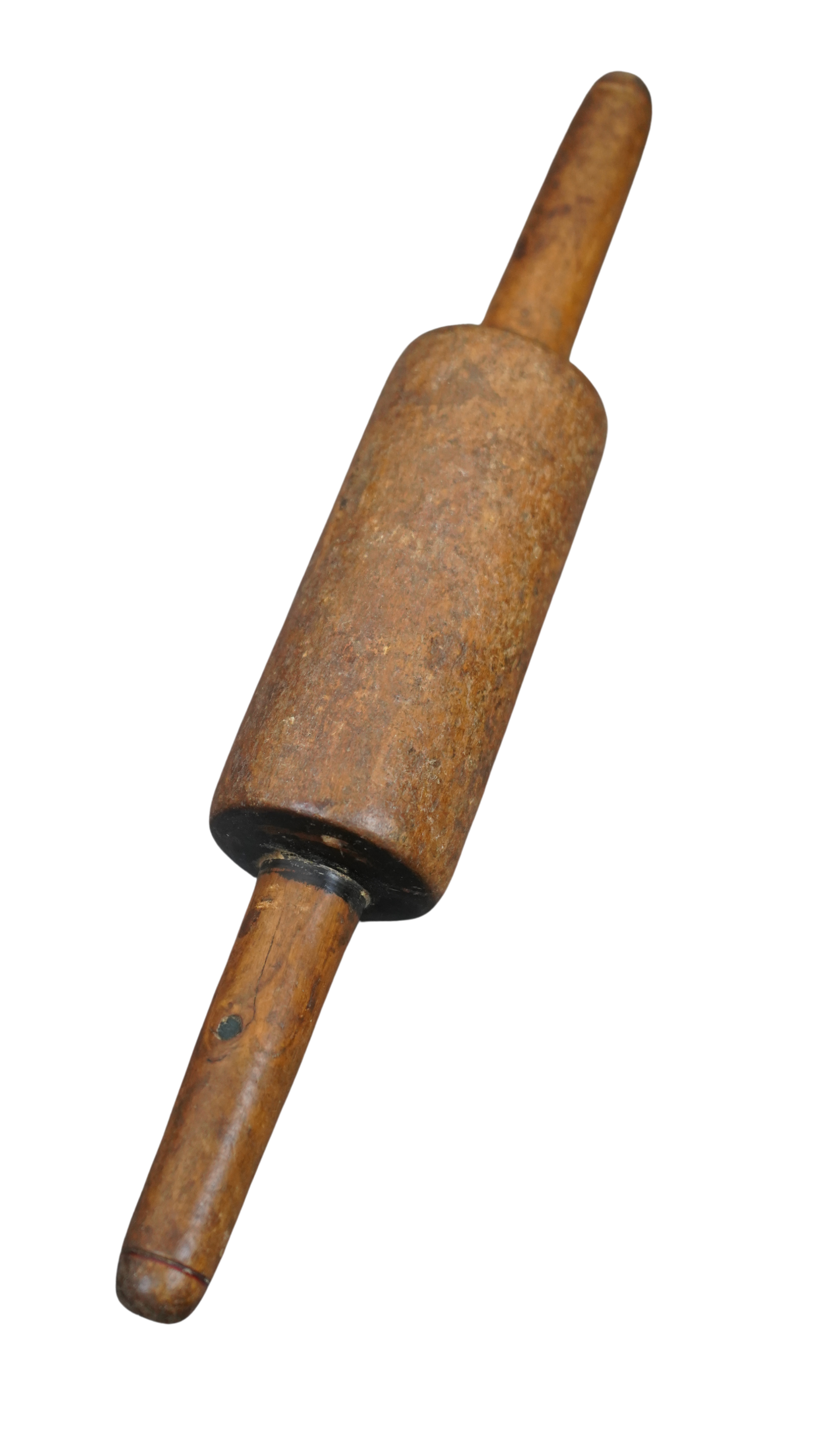 Vintage-Teigrolle mit dunkelgrünen Akzenten