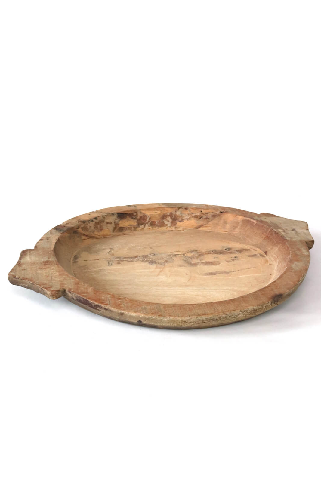 Holzschale Indien antik, Ø 38x47 Holzschale Indien antik, Ø 38x47