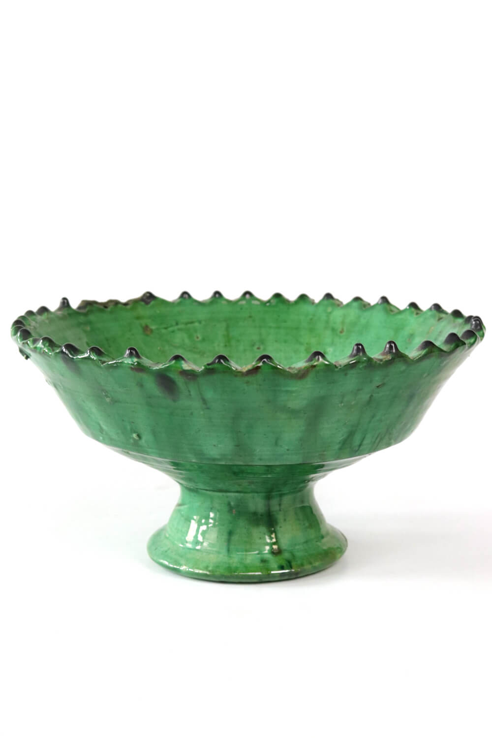 grüne Keramikschale
