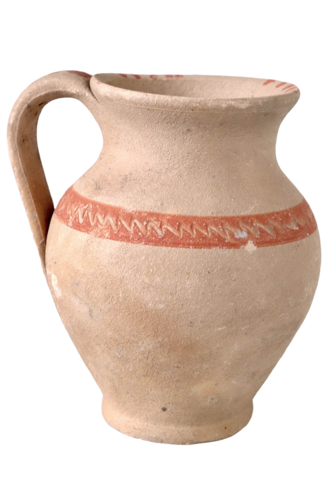 Ancient terracotta pot