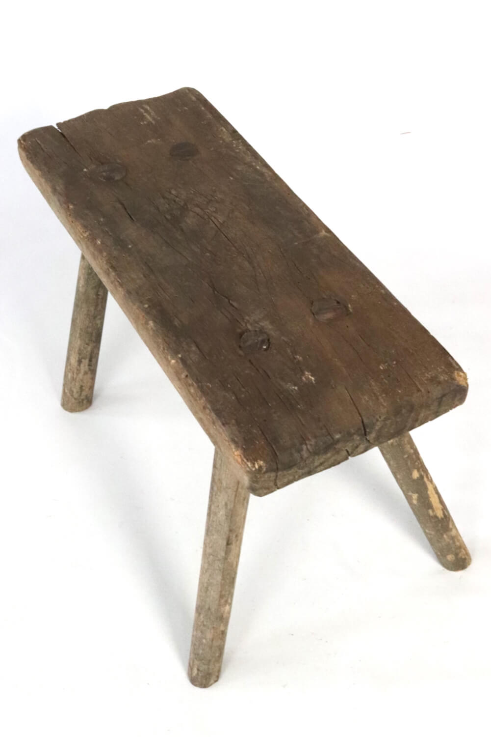 Antique rustic stool