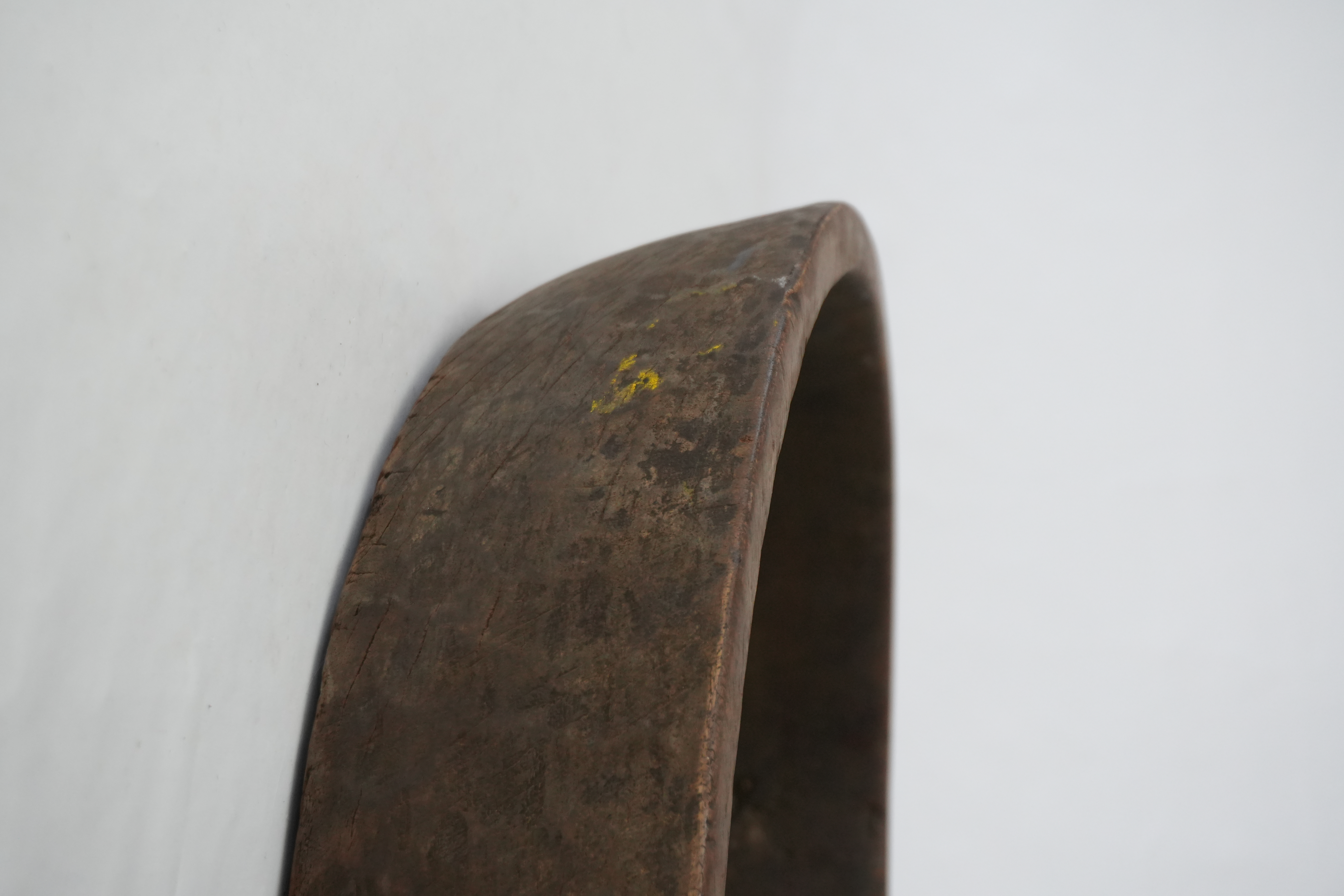 Runde Holzschale antik rustikal, Ø 40 cm  