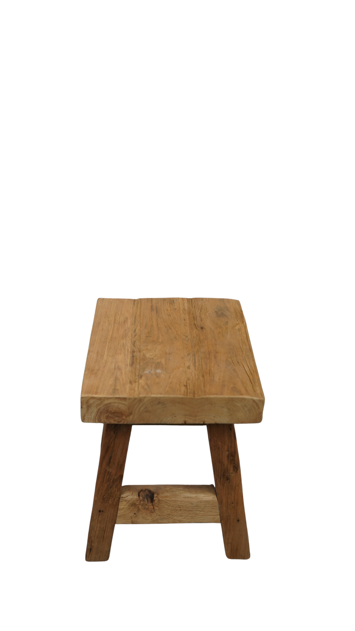 Teakholz-Hocker