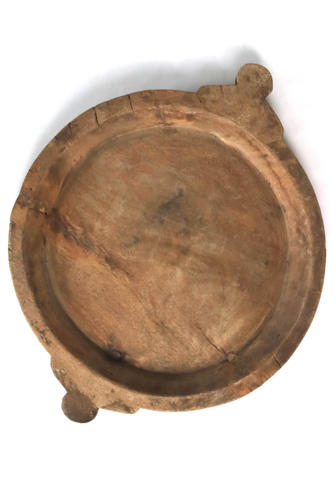Antique bowl with ears India, Ø 42x54 cm Antique bowl with ears India, Ø 42x54 cm