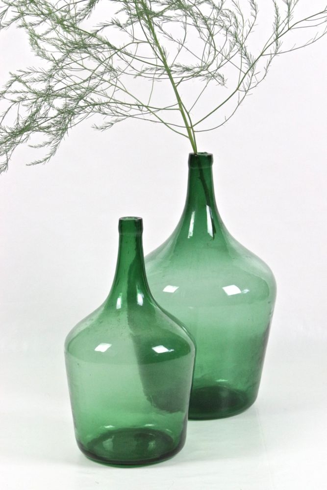 Flaschen aus altem glas grün Alter Weinballon grün, 5L