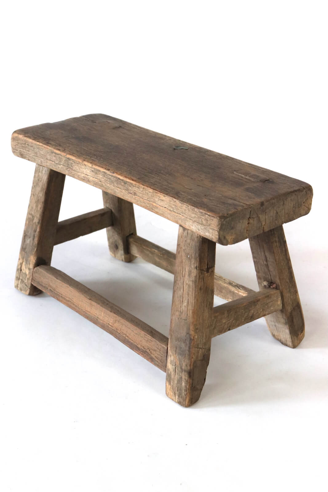 Holzschemel antik Wabi Sabi Holzschemel antik Wabi Sabi