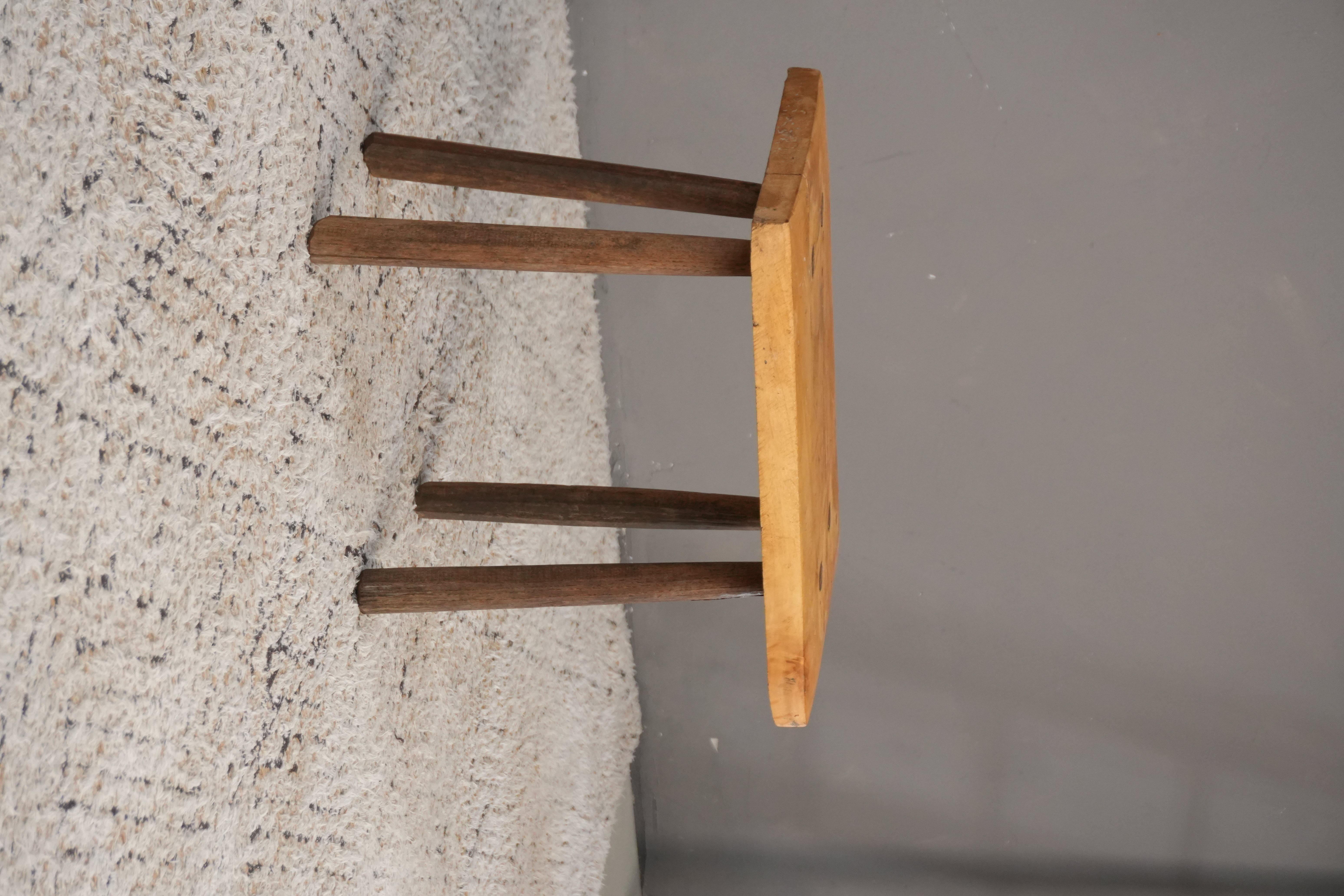 Antique Chinese wooden stool 