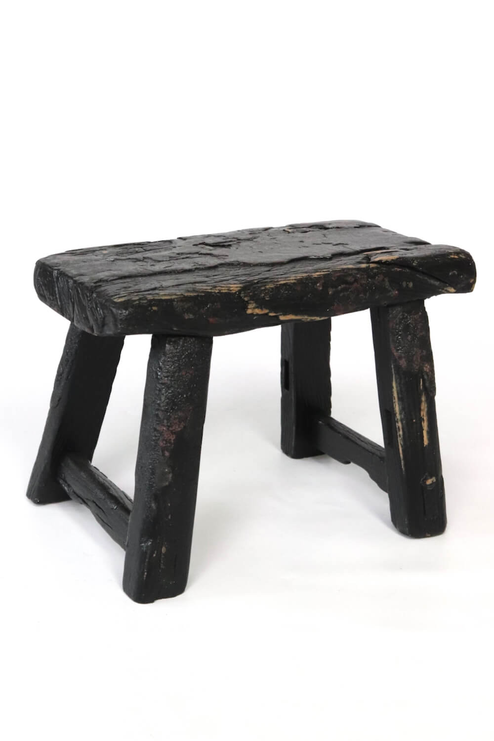 Chinese baby stool black