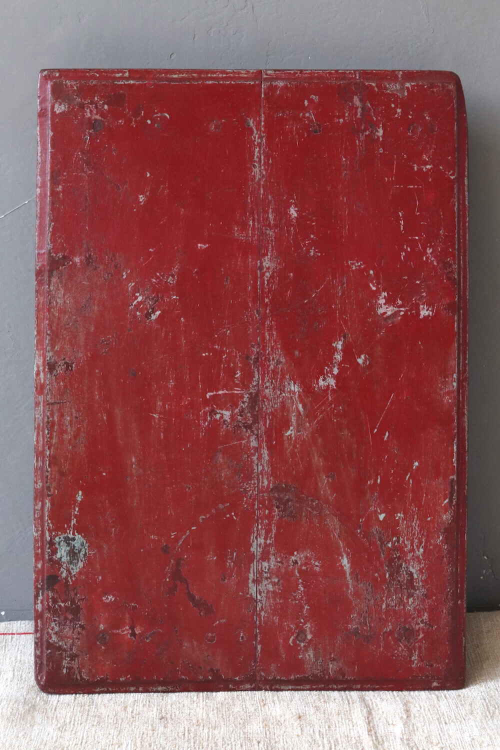 Antikes Tableau rot 60x41