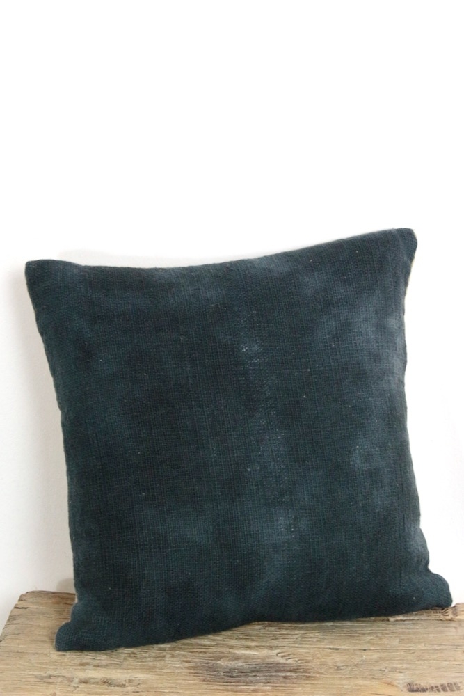 Batikkissen dunkelblau 35x35 Batikkissen dunkelblau 35x35