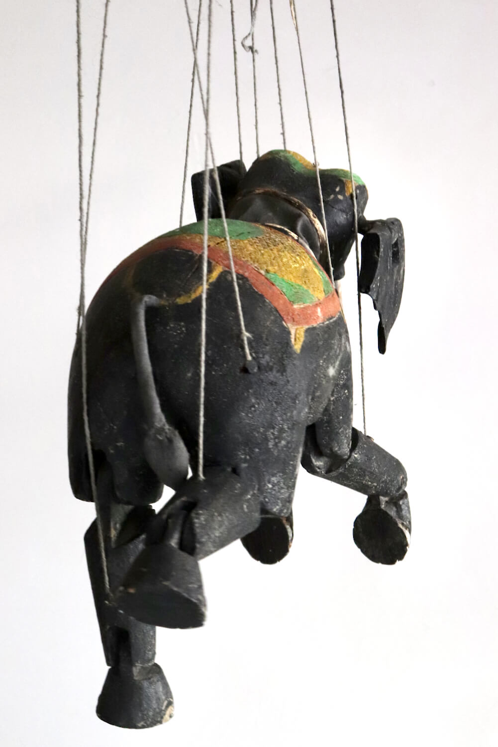 Vintage Marionette Elefant