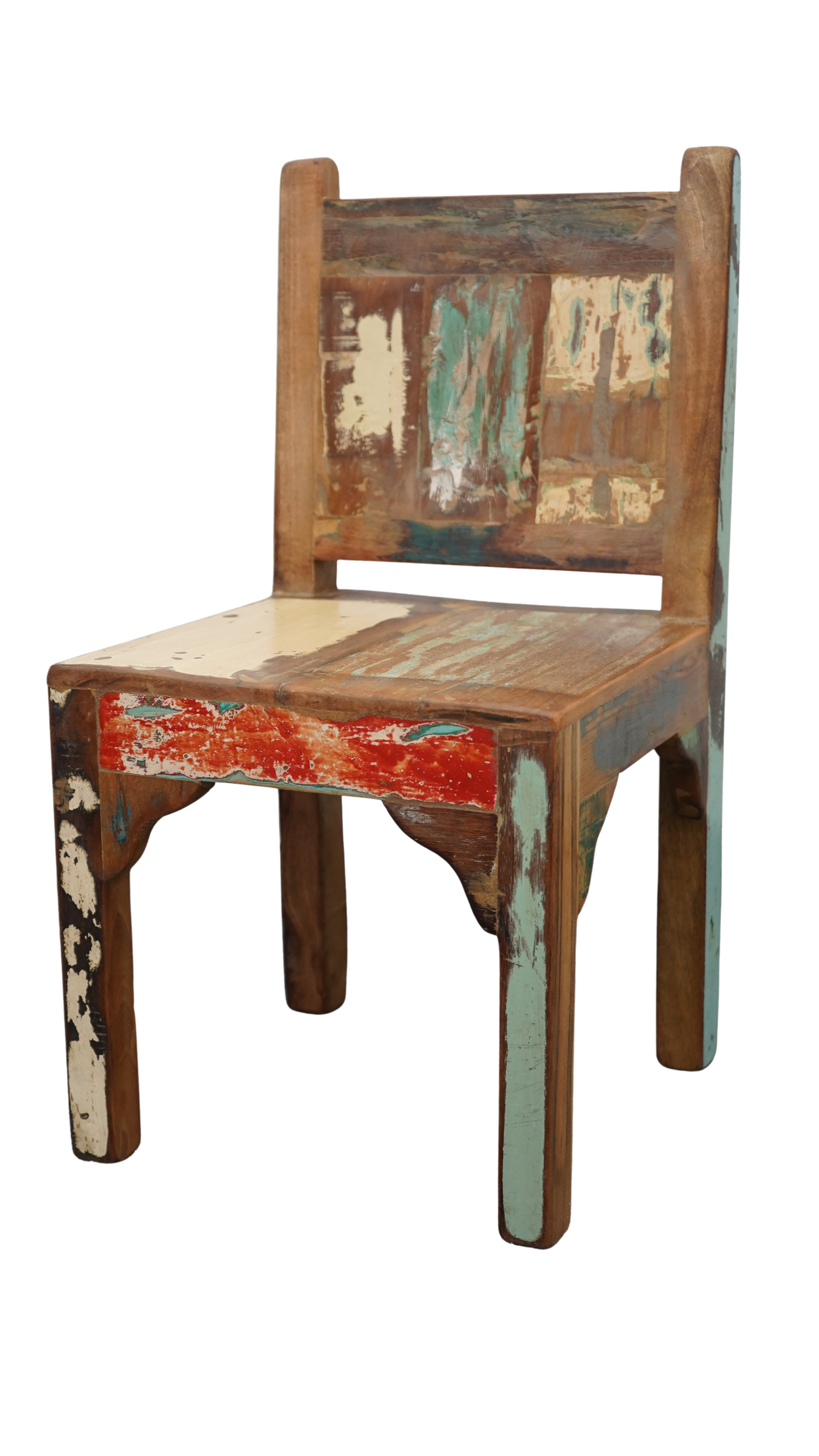 kleiner Shabby-Chic Hocker - Vintage