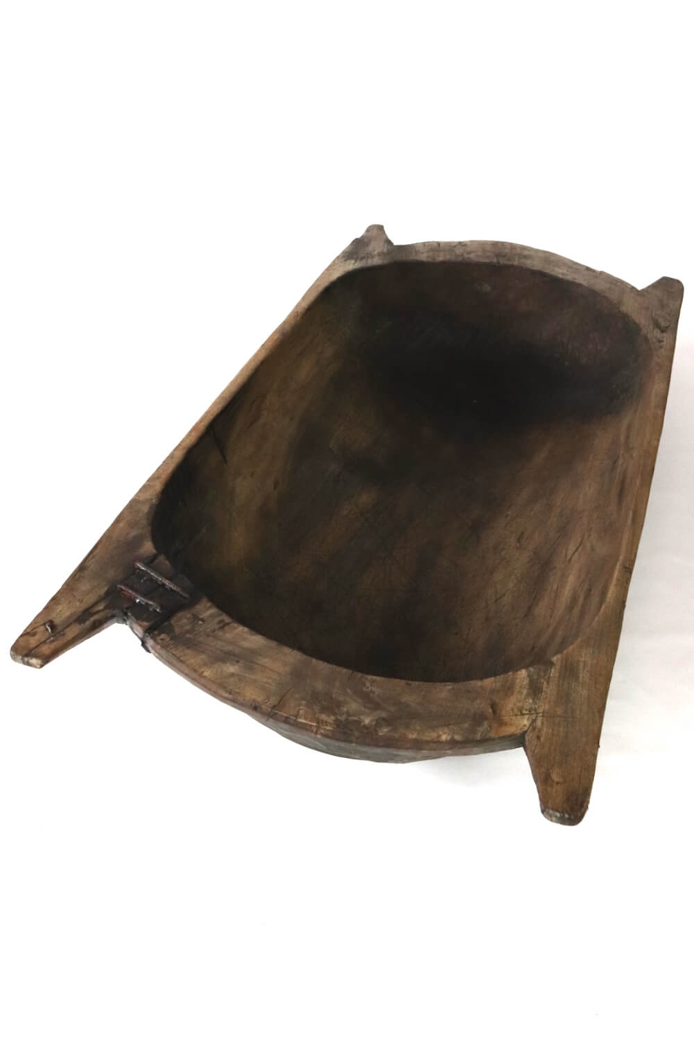 Old rustic wooden trough 16x90x44 Old rustic wooden trough 16x90x44