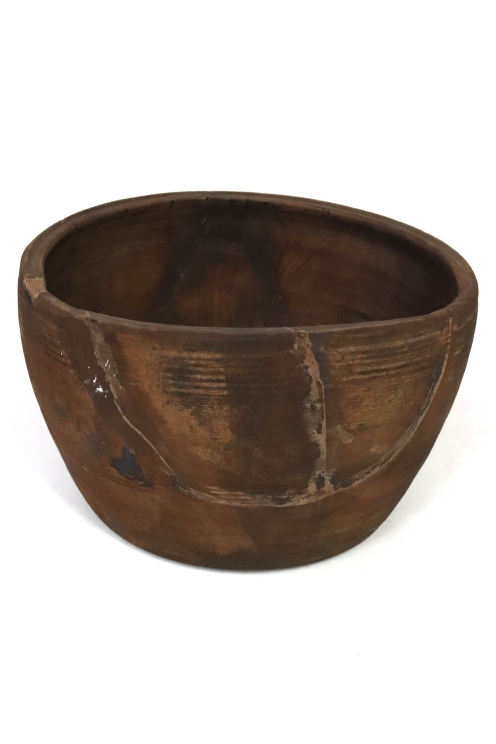 Nepal wooden pot antique Nepal wooden pot antique