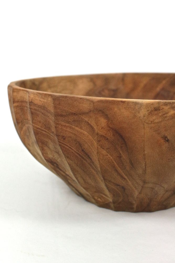 back Holzschale Handarbeit Indonesien, ø 20 cm