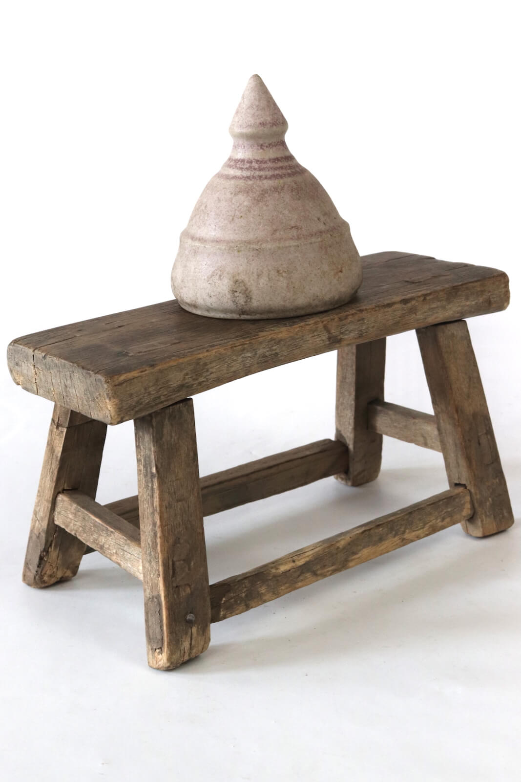 Holzschemel antik Wabi Sabi Holzschemel antik Wabi Sabi