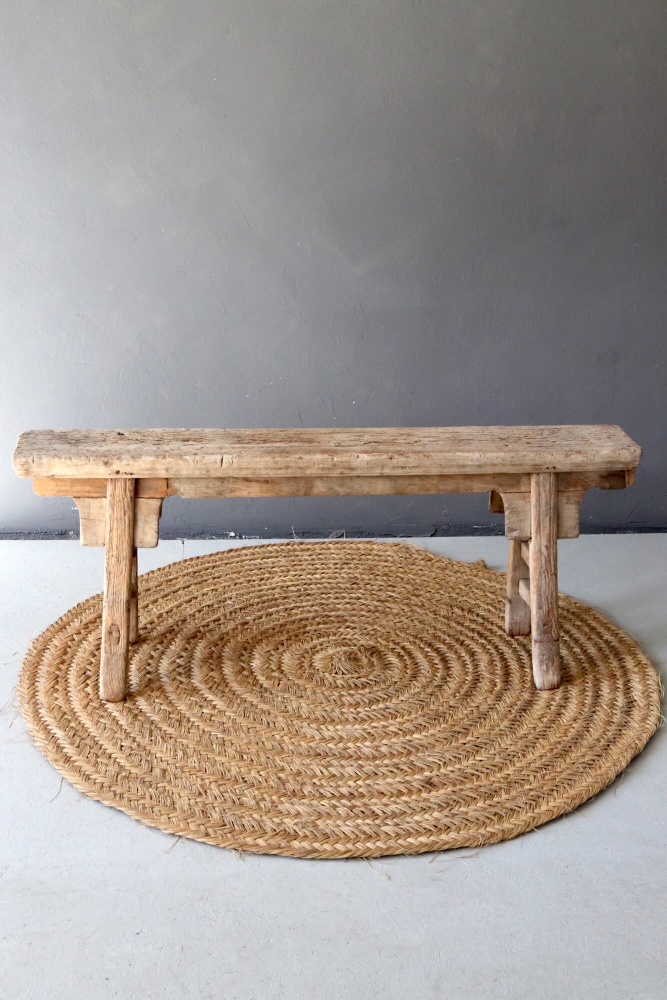 Holzbank antik China, 132 cm 