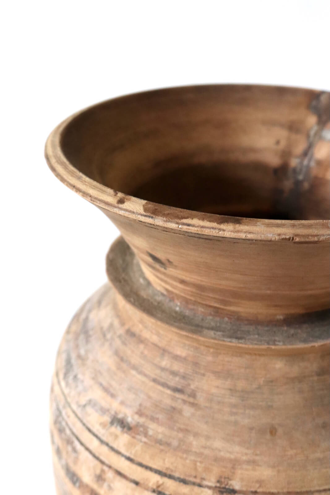 Wooden pot Nepal, 29xø19