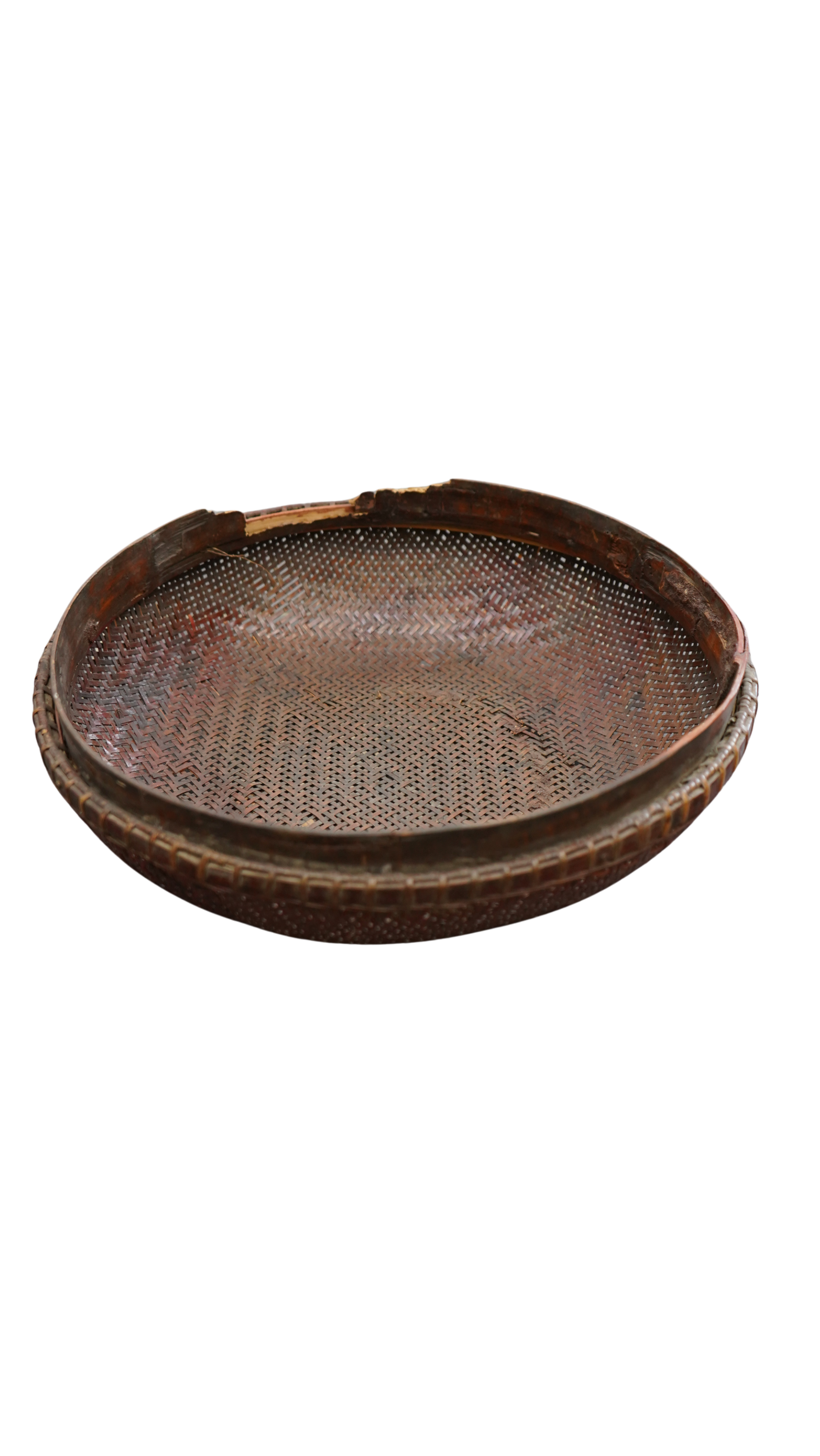 Schilfgraskorb Vintage