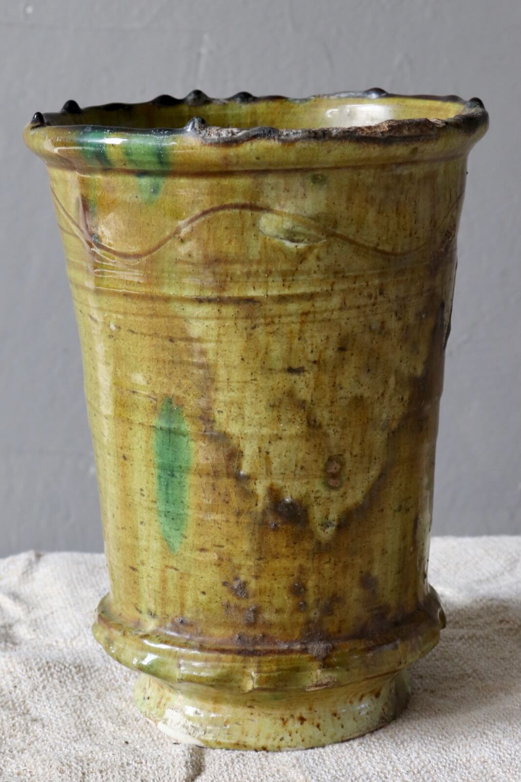 Tamgroute Keramik Vase , 22xø17