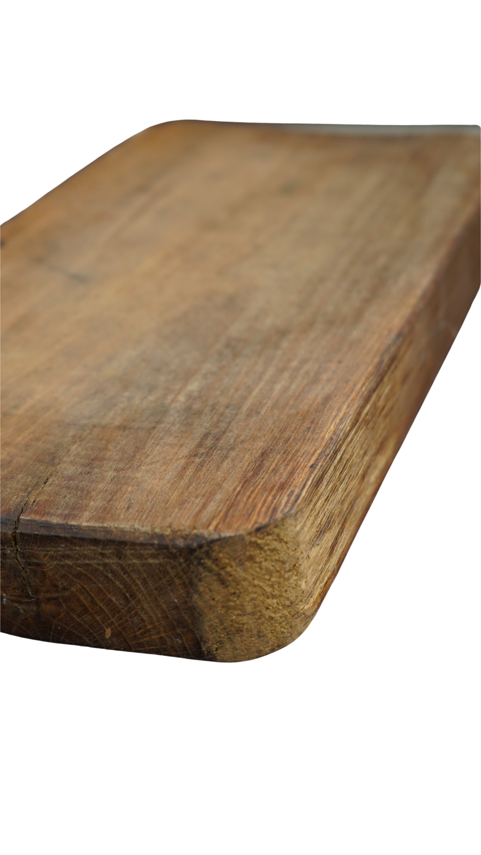 Antikes Holzbrett aus Massivholz