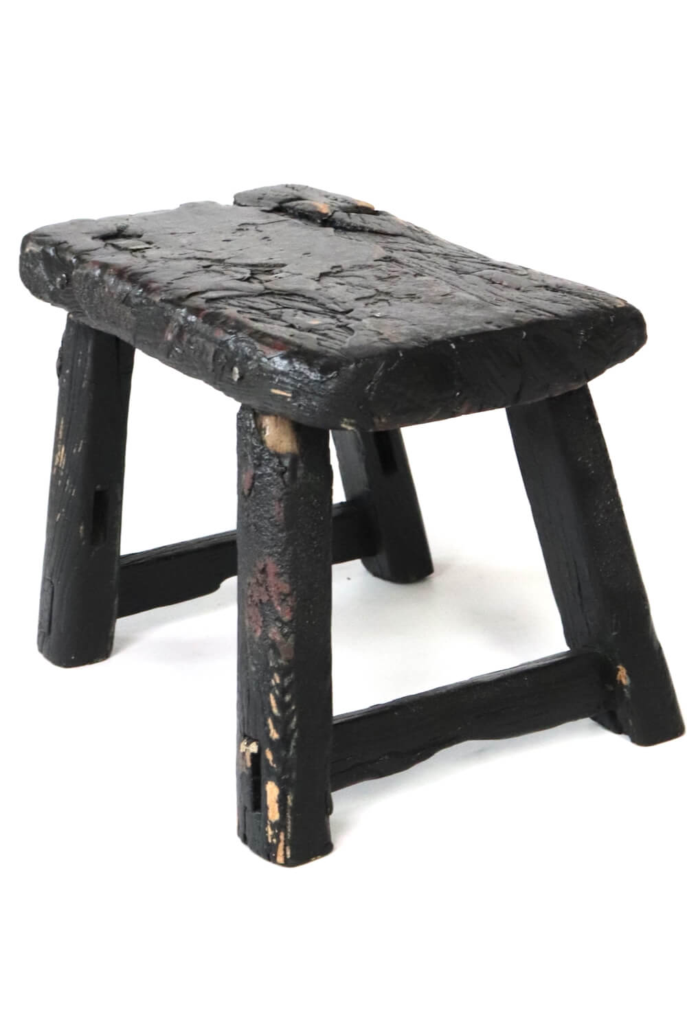 Chinese baby stool black