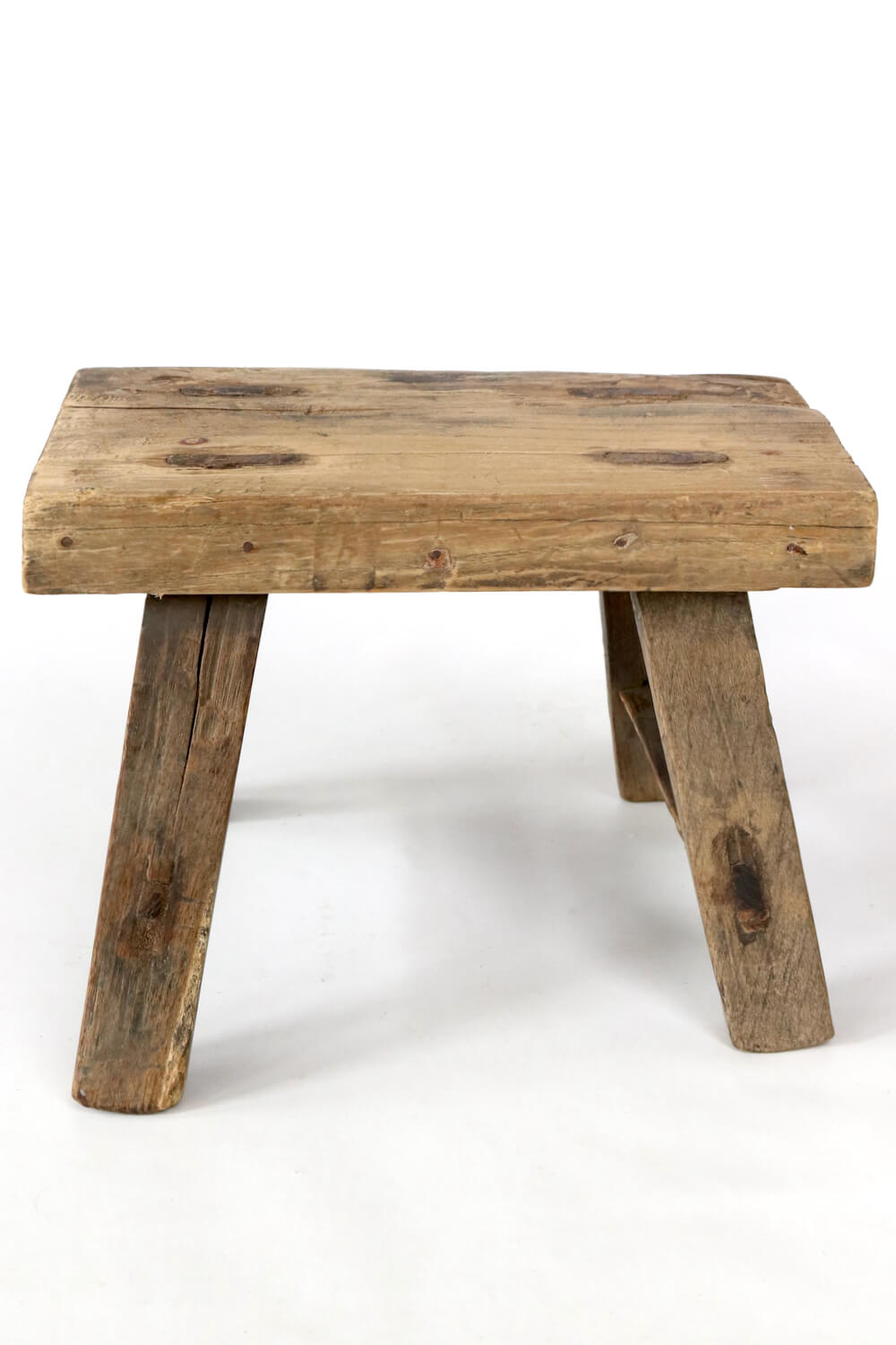 Small sturdy stool antique