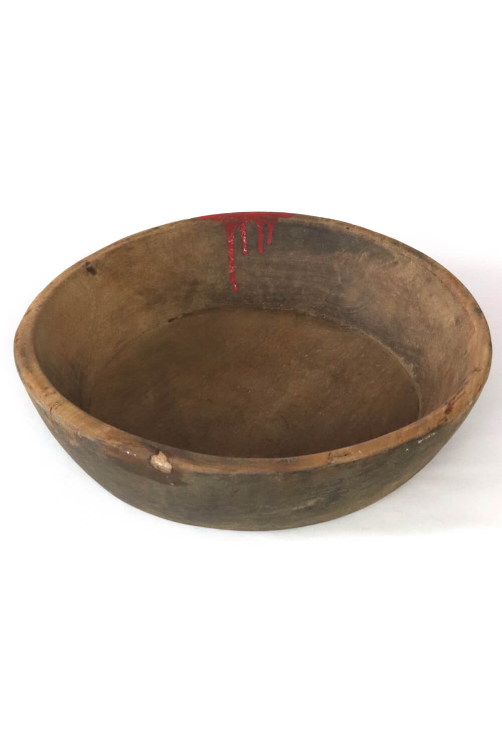 Antique wooden bowl, Ø 40 cm