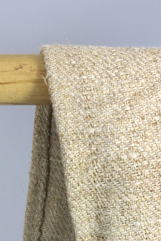 Kornsack mit schwarzen Streifen antik Kornsack mit schwarzen Streifen antik