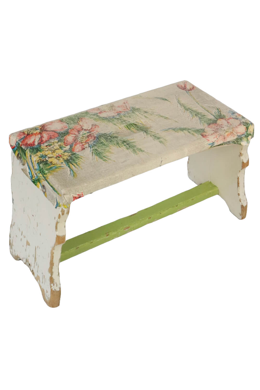 Vintage shabby stool 