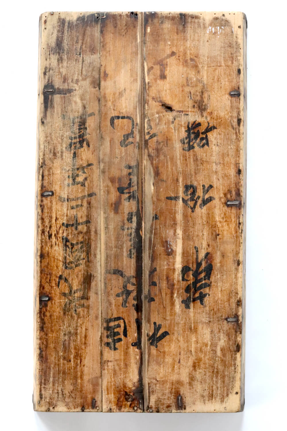 Tablett aus Holz, antik 69x37