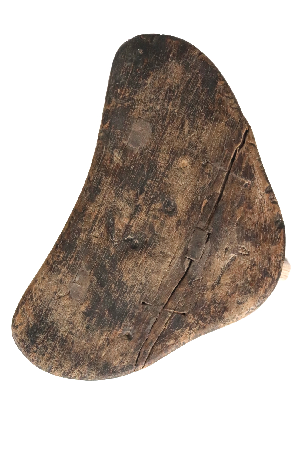Vintage wooden stool from China