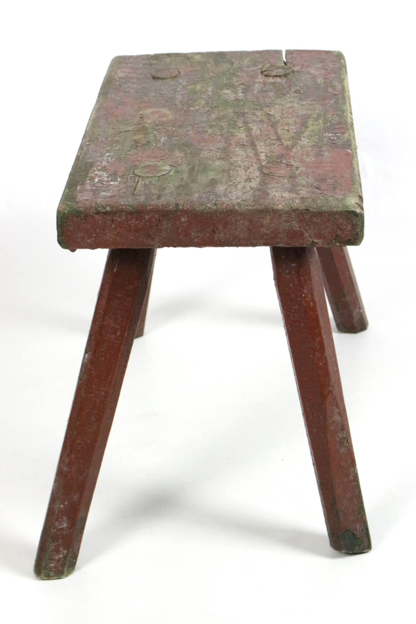 Antiker Hocker rustikal Antiker Hocker rustikal