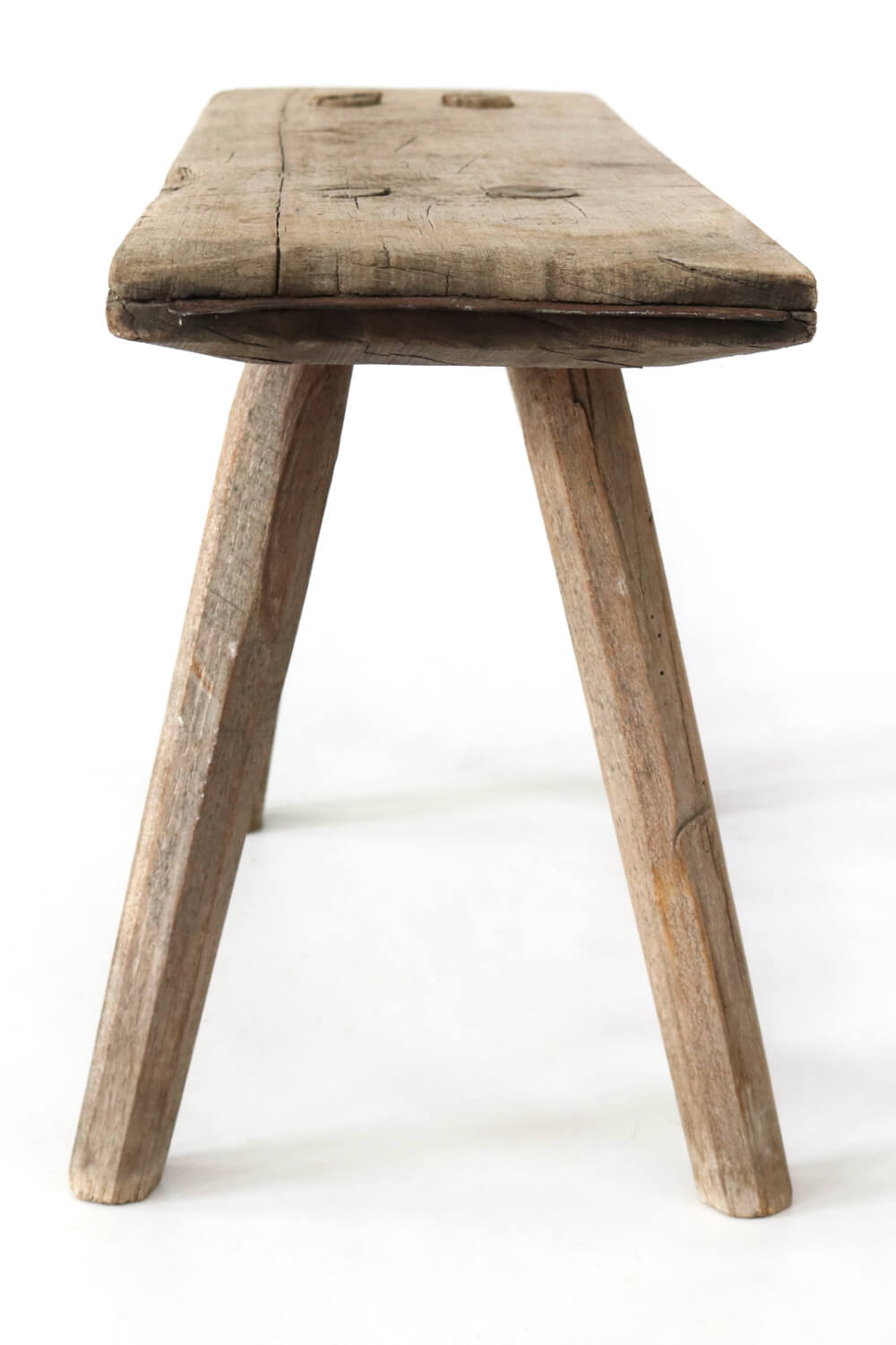 Antique rustic stool