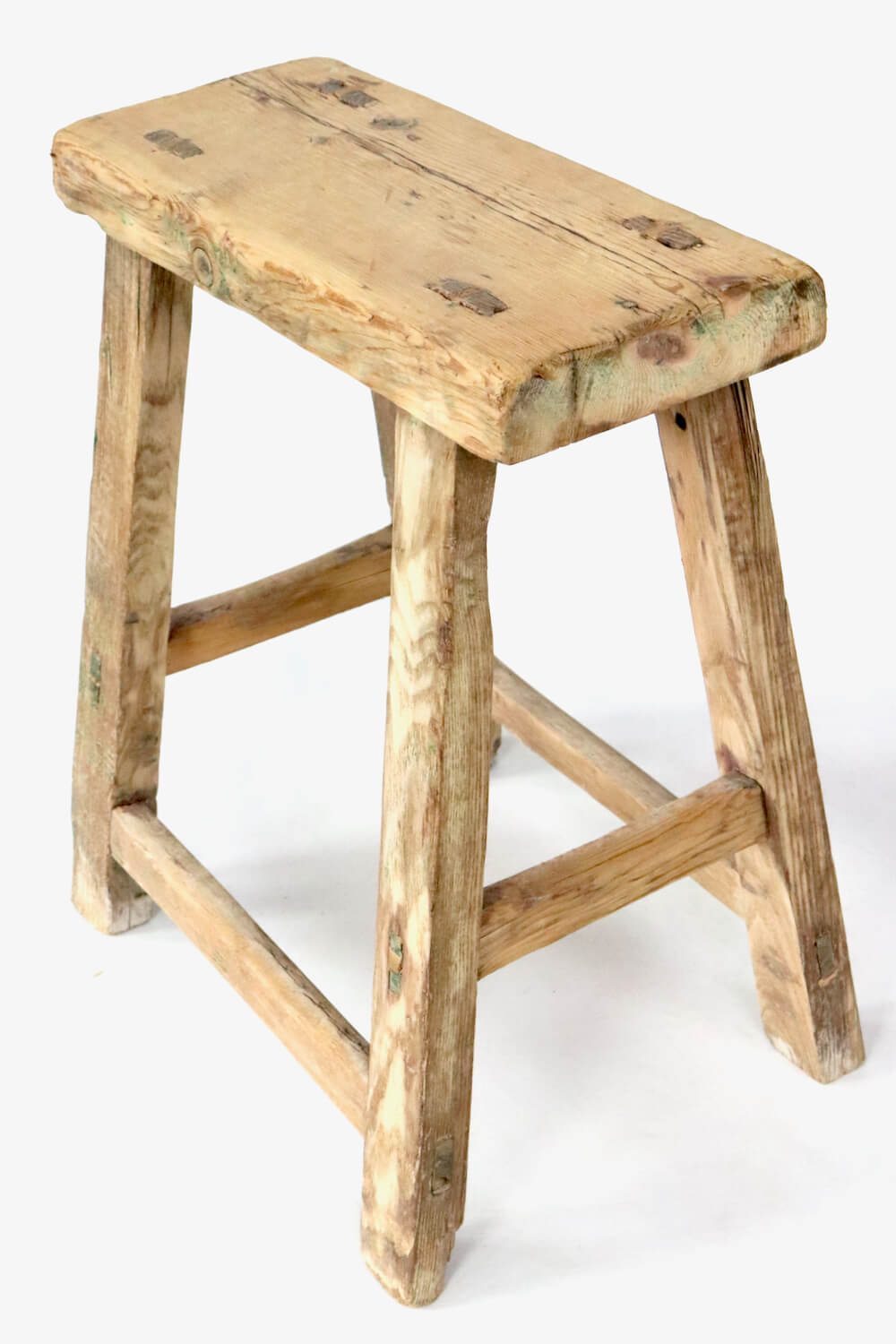Arbeitshocker rustikal antik China chinesischer Hocker antik