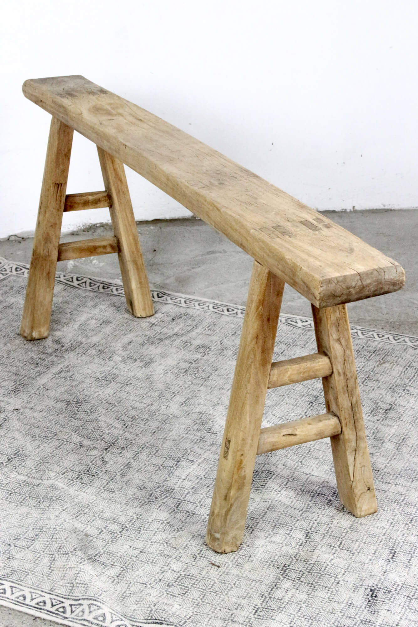 Chinesische Bank Antikholz, 134 cm Chinesische Bank Antikholz, 134 cm