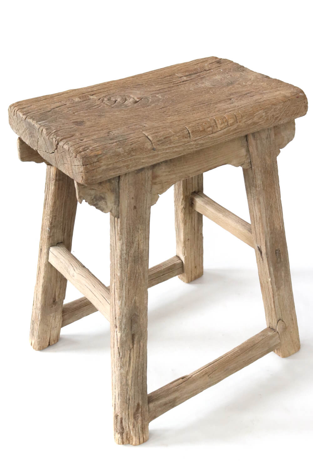 Hocker antik rustikal/ kleiner Tisch antik  