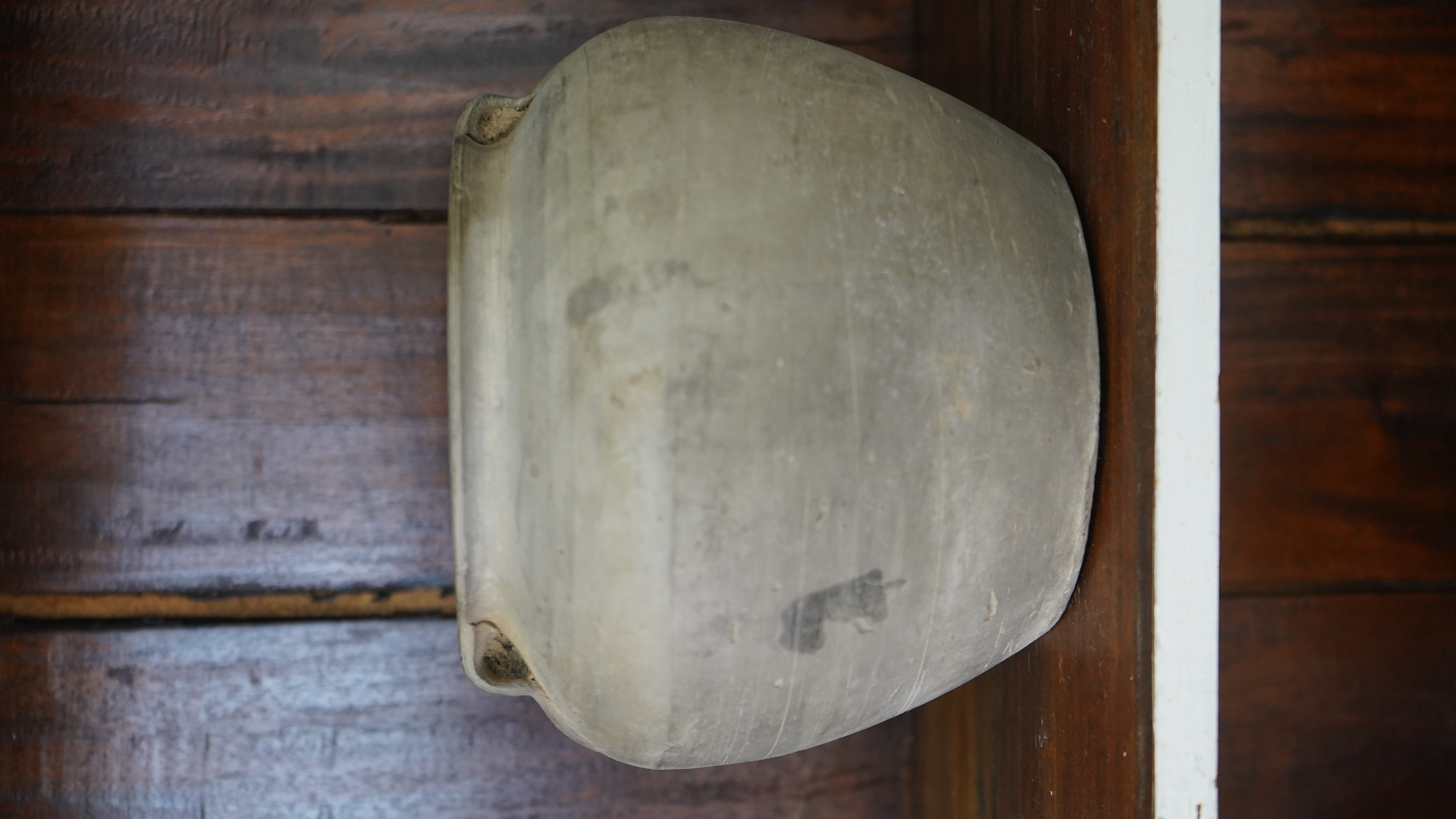 Tontopf China antik grau