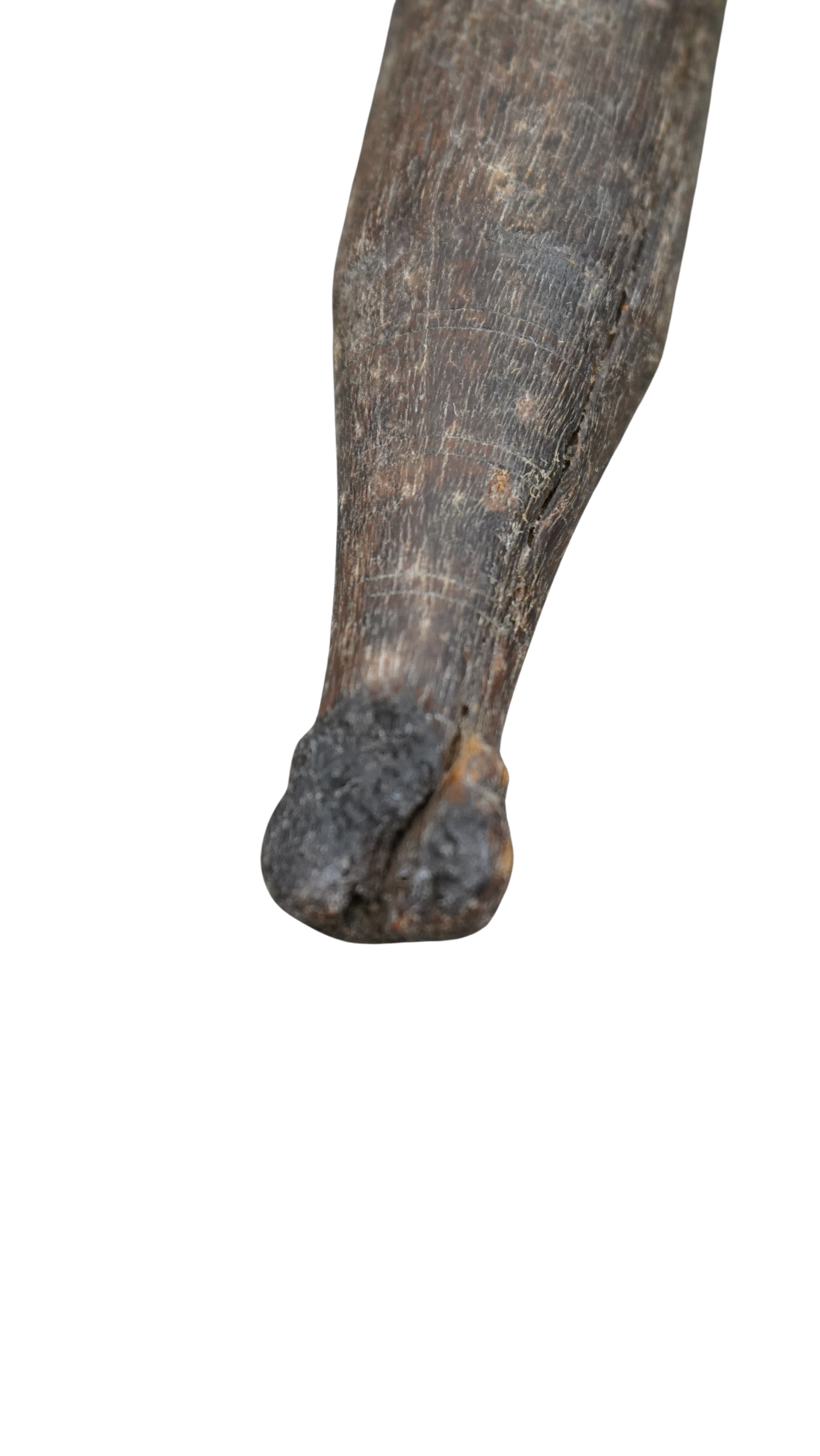 Alte Turnkeule aus Holz – historische Gymnastikkeule