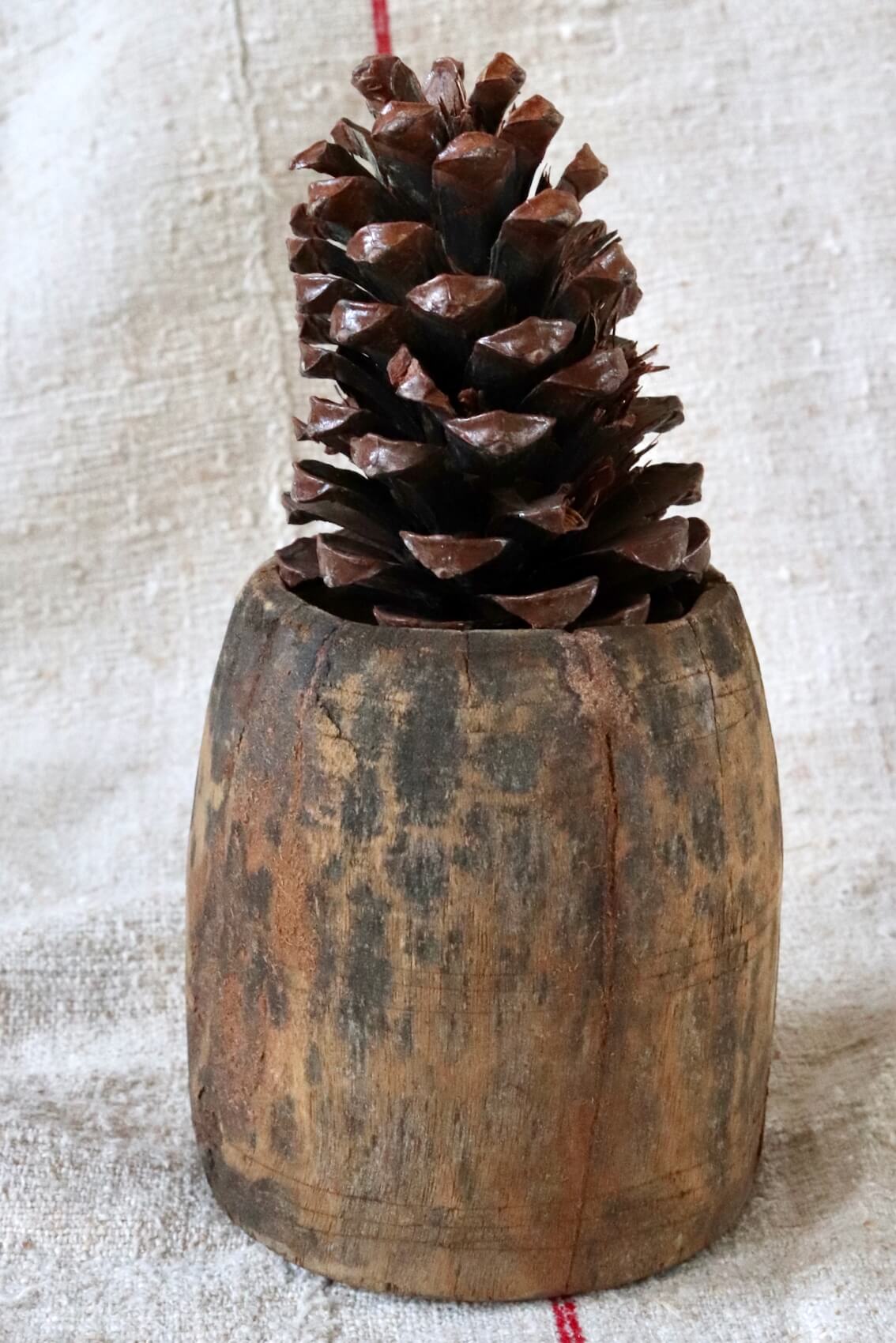 Kleiner Holztopf antik 