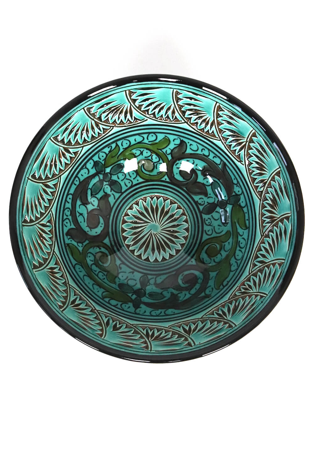 Keramik Schale Safi türkis ø 26 cm