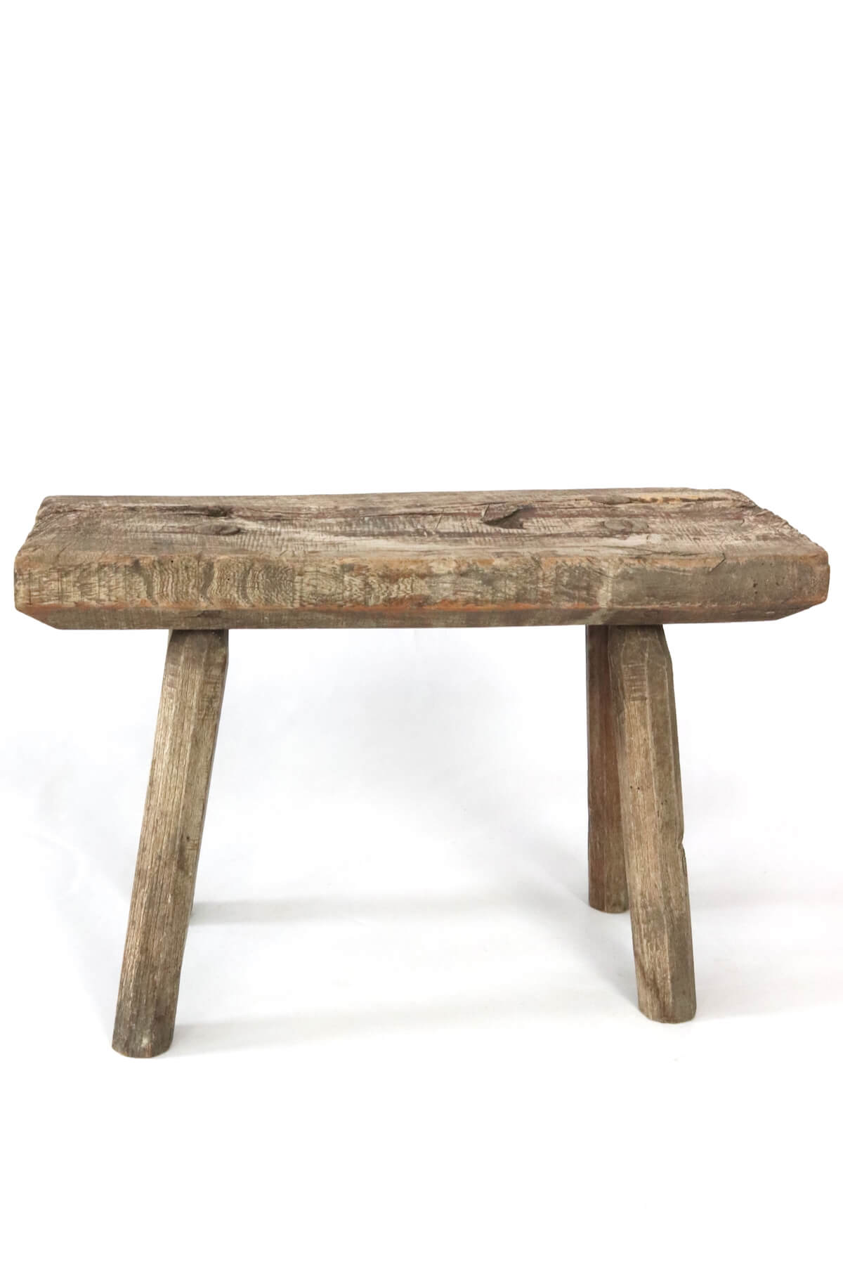 Antique rustic wooden stool Antique rustic wooden stool